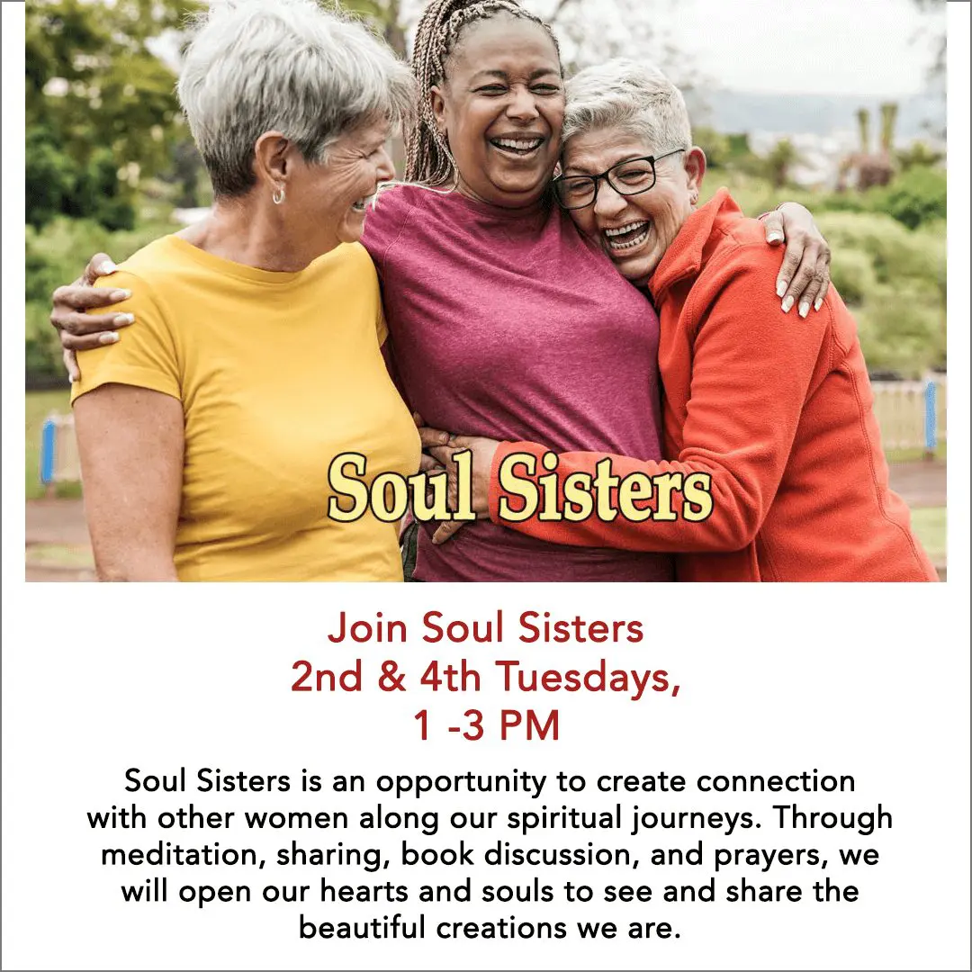 Soul Sisters Event Poster with details