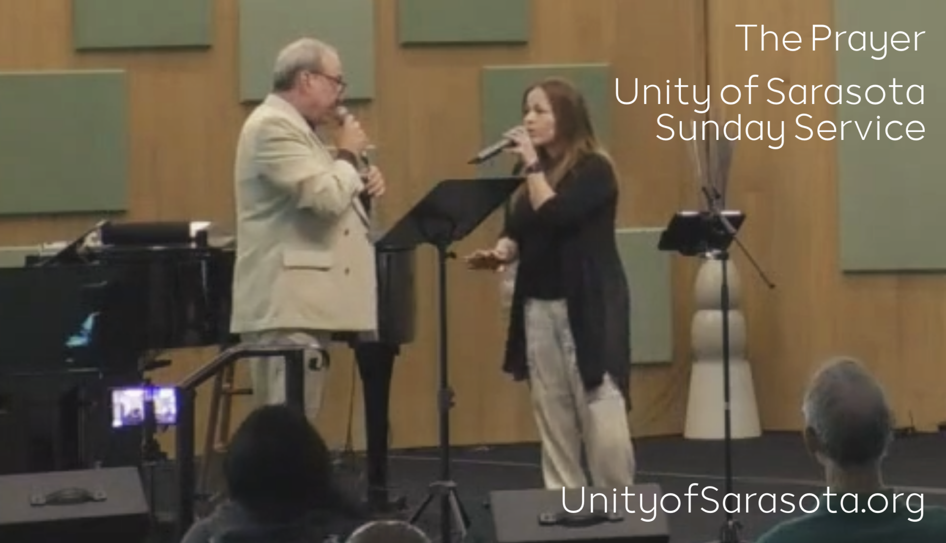 The Prayer performed by Mayra Alvarez-Adony at Unity of Sarasota on April 12, 2026