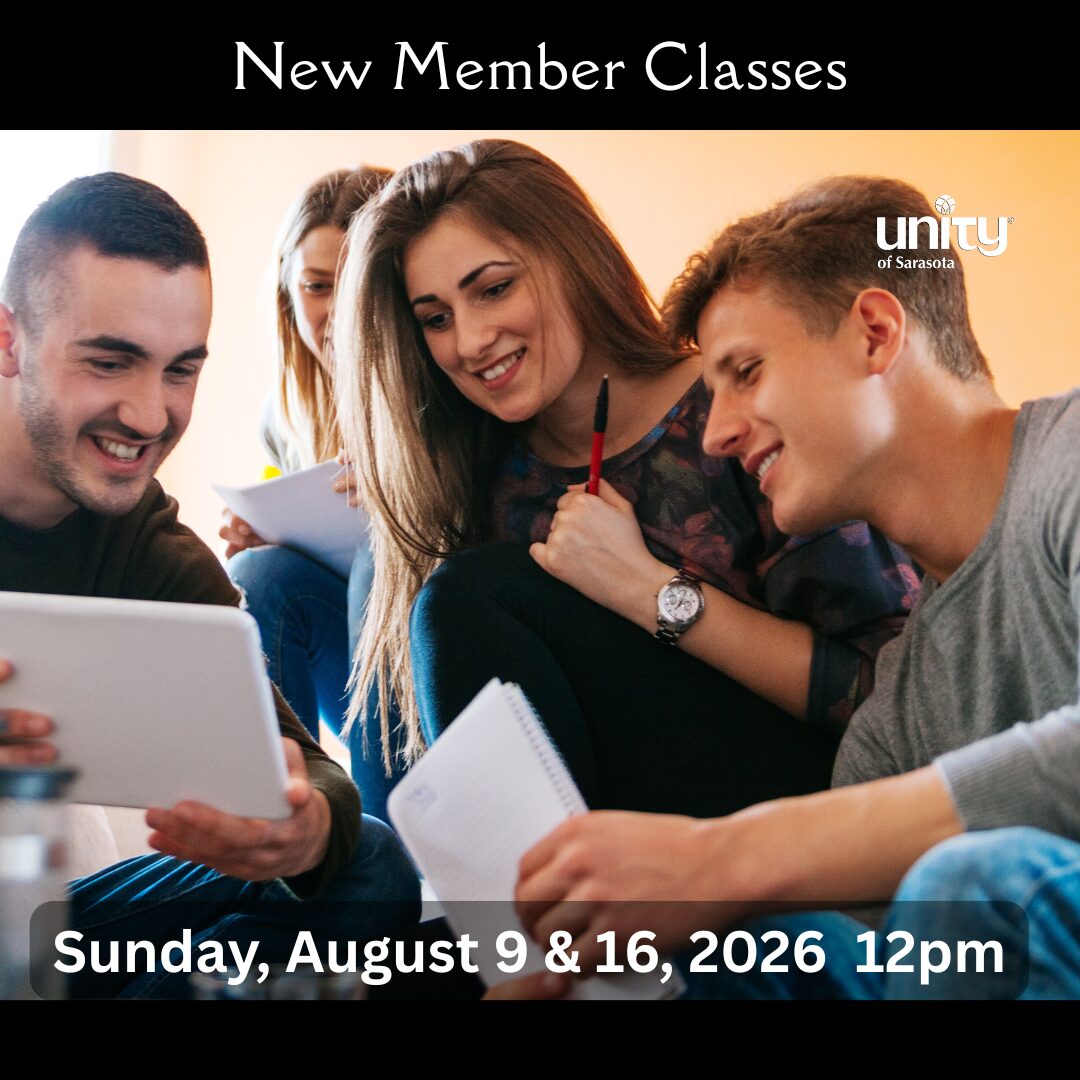New member Classes Sundays, August 9 & 16 2026 at 12 pm