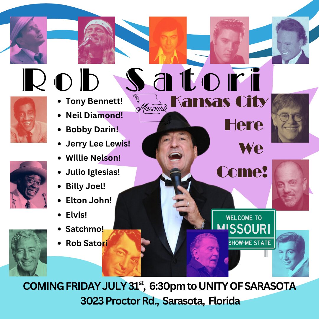 Vibrant Kansas City themed concert graphic