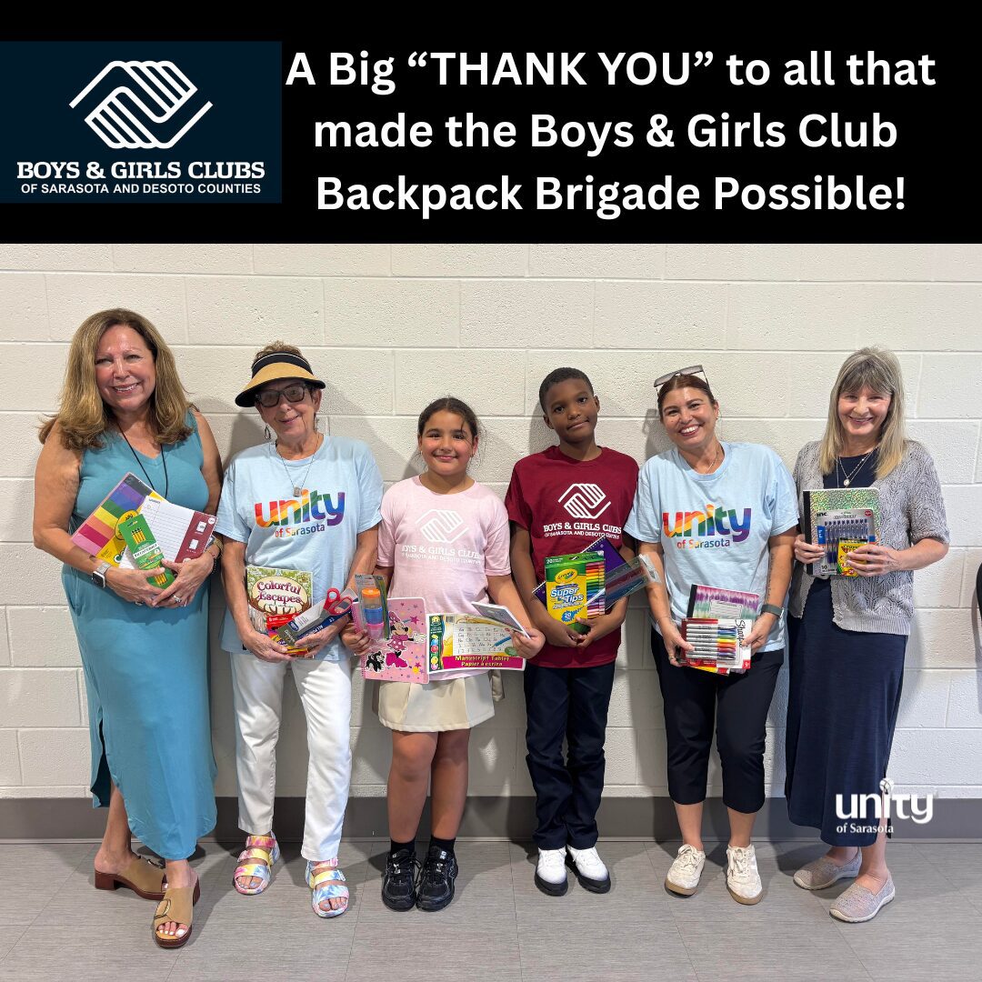 A Big “THANK YOU” to all that made the Boys & Girls Club Backpack Brigade Possible!